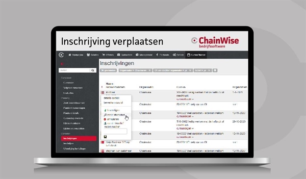 Verplaatsen van inschrijving