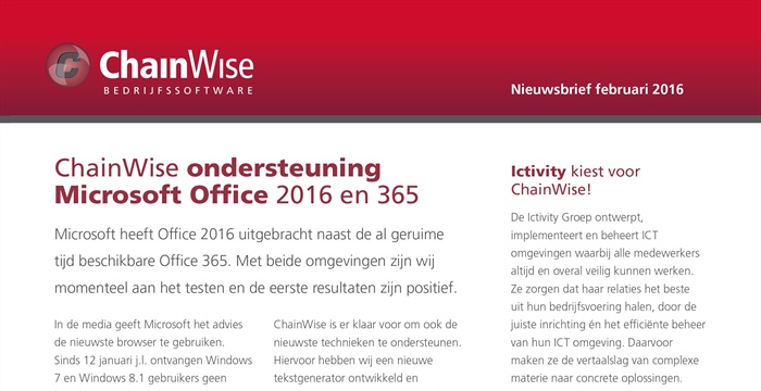 2016-02 Nieuwsbrief